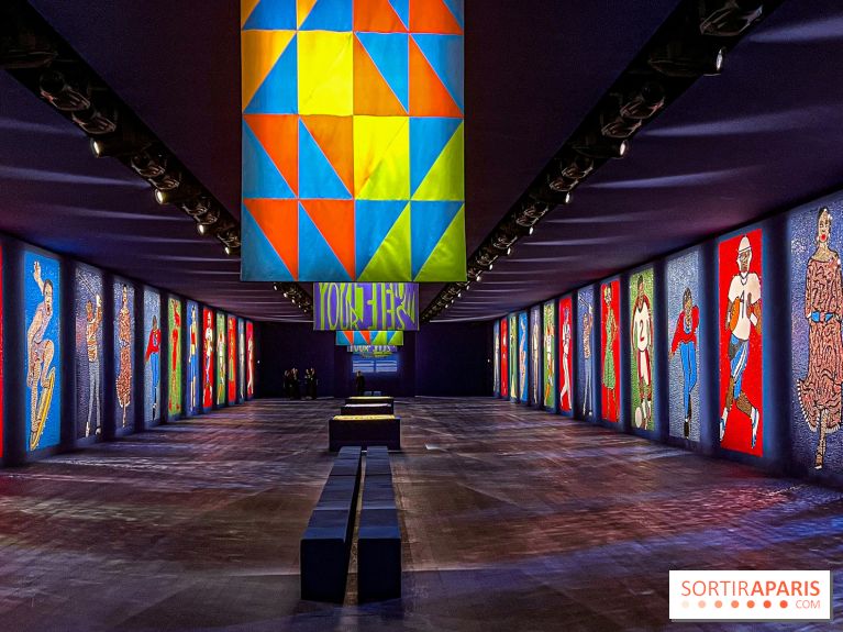 Le décor du défilé Dior Haute Couture Automne-Hiver 2024-2025 au Musée Rodin
