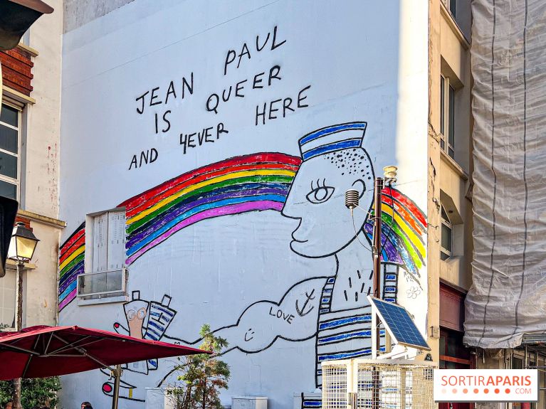 Fresque Pepo Moreno pour Jean-Paul Gaultier - Mois des Fiertés - image00005