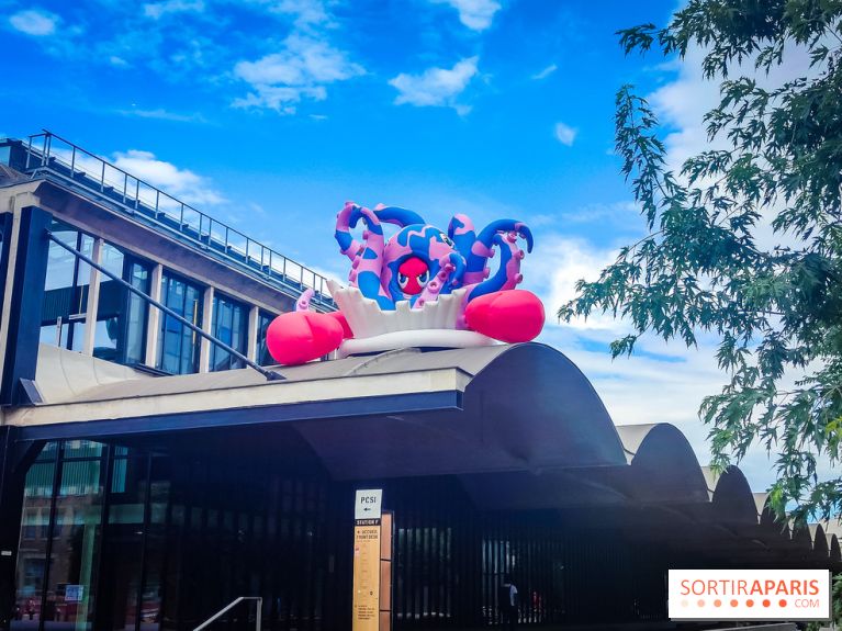 Les homards de l'artiste pop Philip Colbert envahissent la Station F pour une expo gratuite insolite - IMG20240708175549