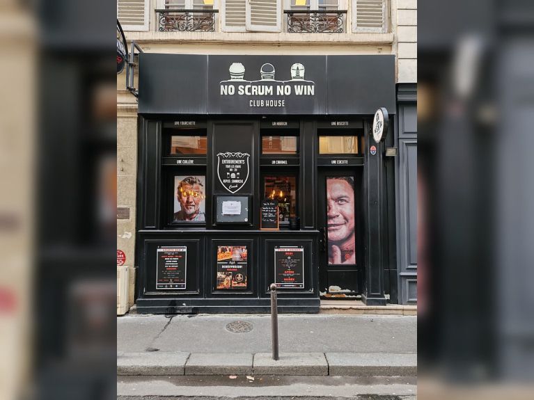 No Scrum No Win Godot Paris 9ème - restaurant bar sportif no scrum no win paris 9 facade