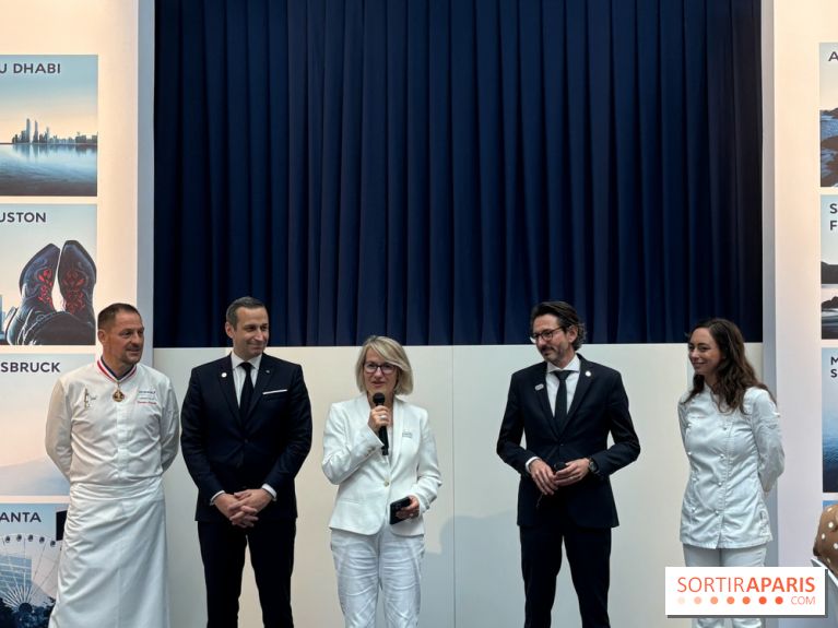Restaurant Air France  - Présentation d'Air France et des chefs 
