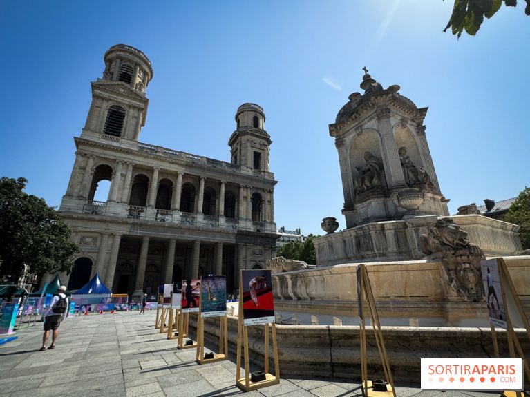 JO Paris 2024 : Fan zone Saint-Sulpice