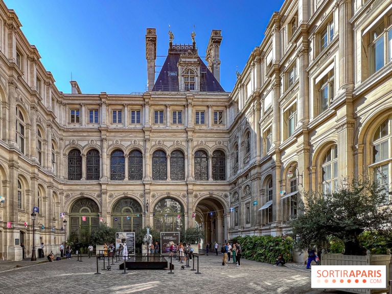 ZEUS, cheval métallique de la cérémonie d'ouverture des JO de Paris 2024 à l'Hôtel de Ville - image00007