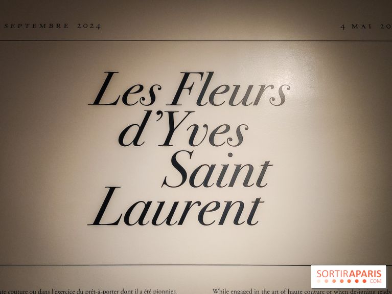 Les fleurs d'Yves Saint Laurent : l'exposition se dévoile en images au musée YSL - IMG20240919095711