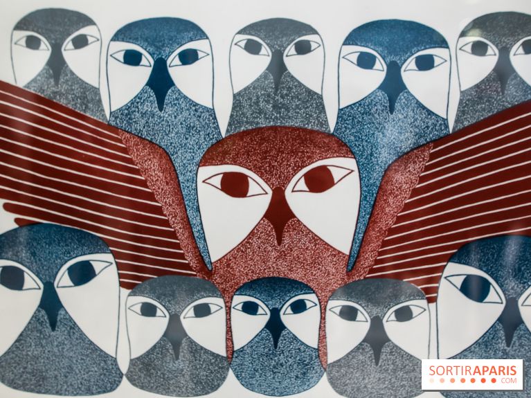 Exposition sur l'art inuit au Centre culturel canadien, nos photos