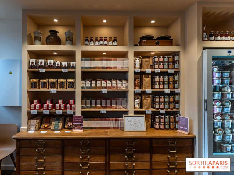 La chocolaterie et salon de thé Jardin Sucré à Dampierre - 78
