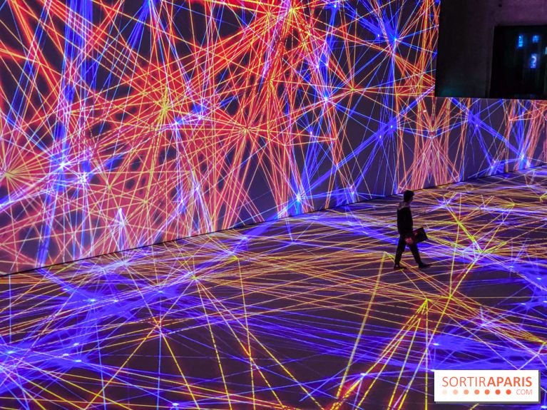 Pixels au Grand Palais Immersif : nos photos de l'exposition qui mêle art numérique et IA