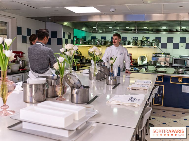 Cours de cuisine au Ritz : la bûche de Noël 2024 -  A7C6203