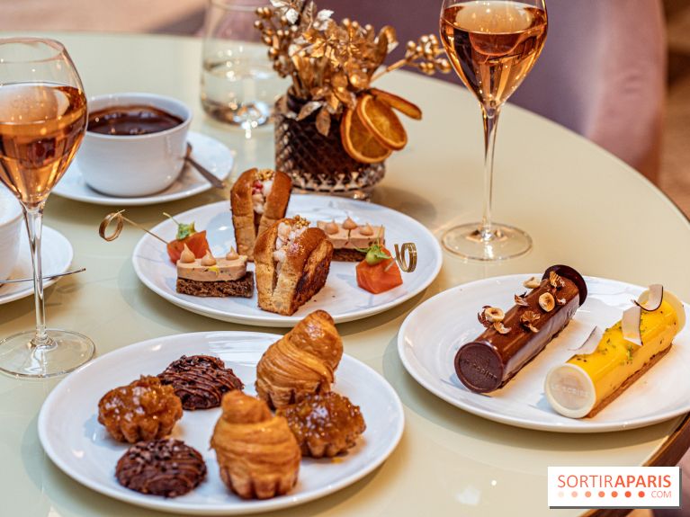 Le tea time de Noël du Scribe Paris 2024, chic et pas cher -  A7C9127