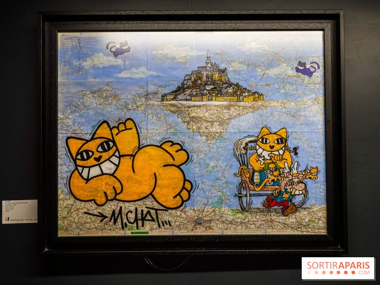 M. Chat, nos photos de son expo à la Galerie Brugier-Rigail