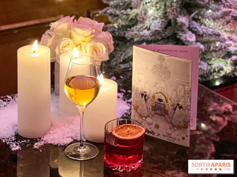 Le Christmas (Pastry) Bar du George V : le bar de Noël et ses cocktails d'exception signés Danico