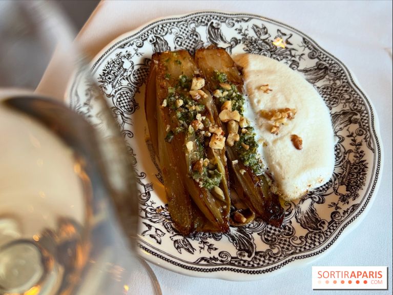 Au Trou Gascon - Endives braisées, sauce Mornay