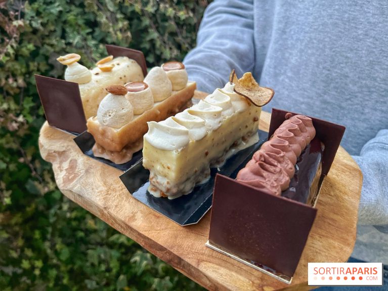 Bûches de Noël 2024 chez La Mauvaise Herbe  - IMG 7977