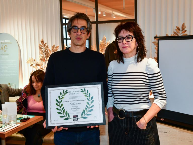 Les Lauriers du Cinéma 2025 - David Grumbach et Nathalie Chifflet copyright Laurent Benhamou