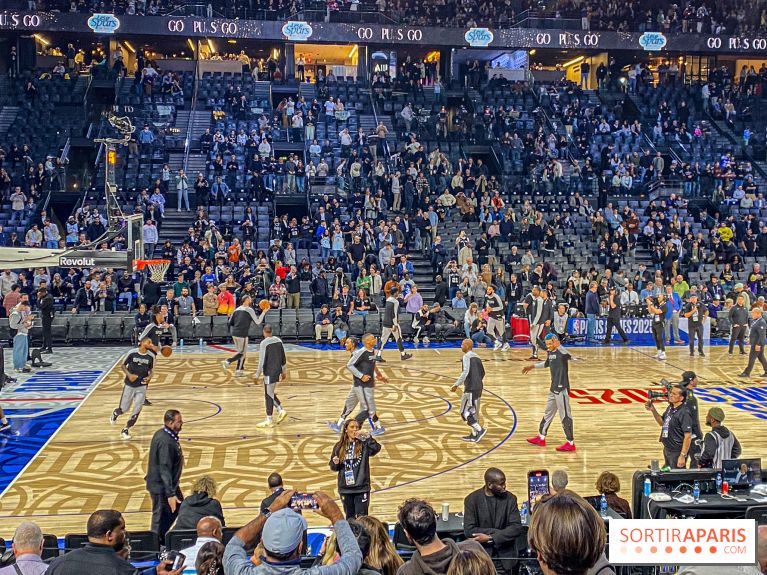 NBA Paris Games - basket spurs pacers accor arena