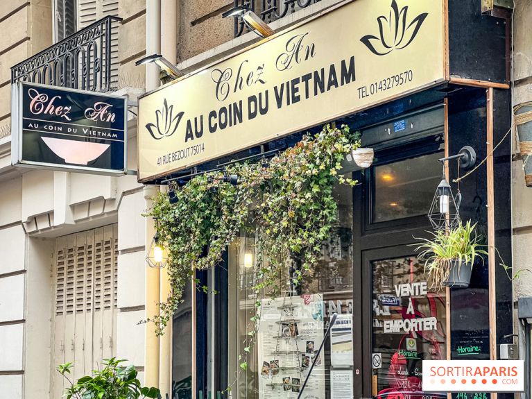 Chez An - Au coin du Vietnam, restaurant vietnamien du 14e à Paris - façade