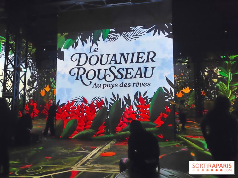 Le Douanier Rousseau, au pays des rêves : l'exposition immersive de l'Atelier des Lumières - photos