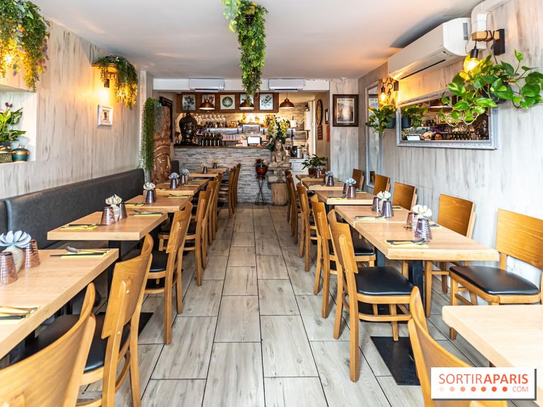 Buja restaurant végétarien thaï et Viet Paris 13e - photos - salle