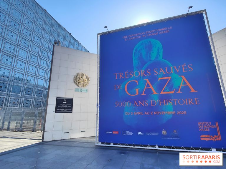 Trésors sauvés de Gaza : l'histoire de Gaza exposée à travers des vestiges archéologiques à l'IMA  - fotor 1743592039857
