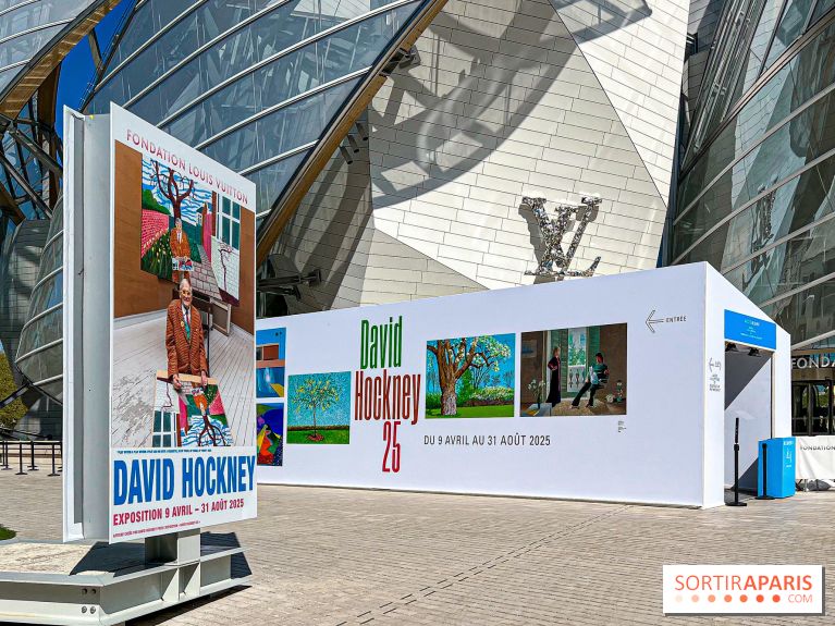 David Hockney : la plus grande exposition retrospective de l'artiste à la Fondation Louis Vuitton - IMG 8800 jpg