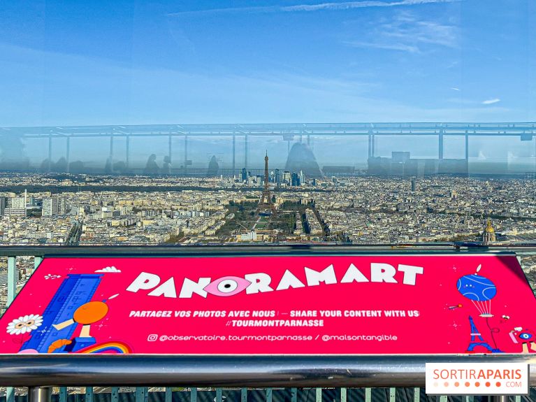 Panoramart : l'exposition créative signée Aurélien Jeanney, perchée au sommet de la Tour Montparnasse