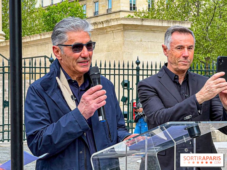 Exposition en plein air des œuvres monumentales d'Andrea Roggi, quartier Faubourg Saint-Honoré - image00001