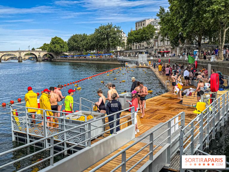 Baignade Seine Bras Marie