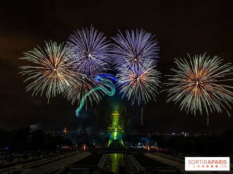 Le feu d’artifice du 14 juillet 2025 de Paris - les photos