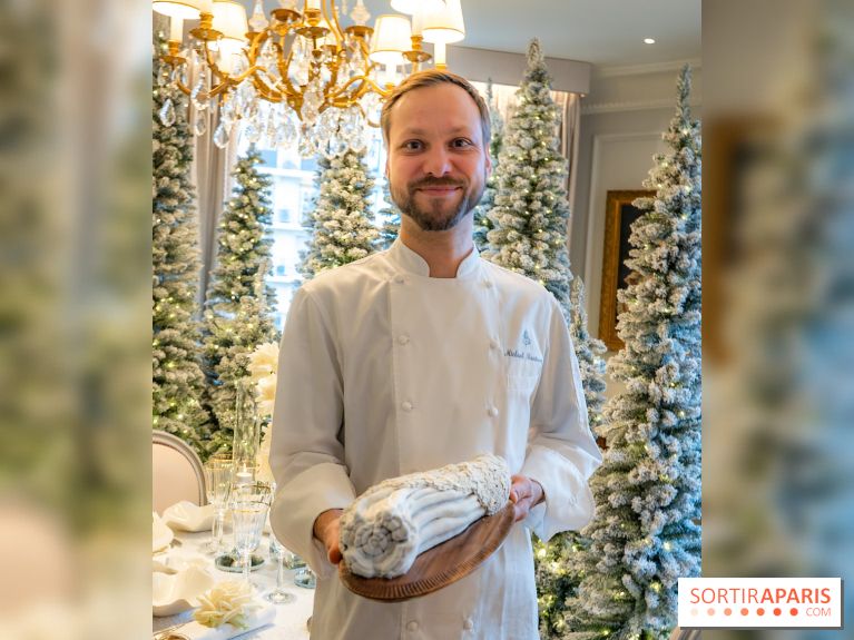 La Bûche et la galette des roi du George V par Michael Bartocetti et Guillaume Cabrol