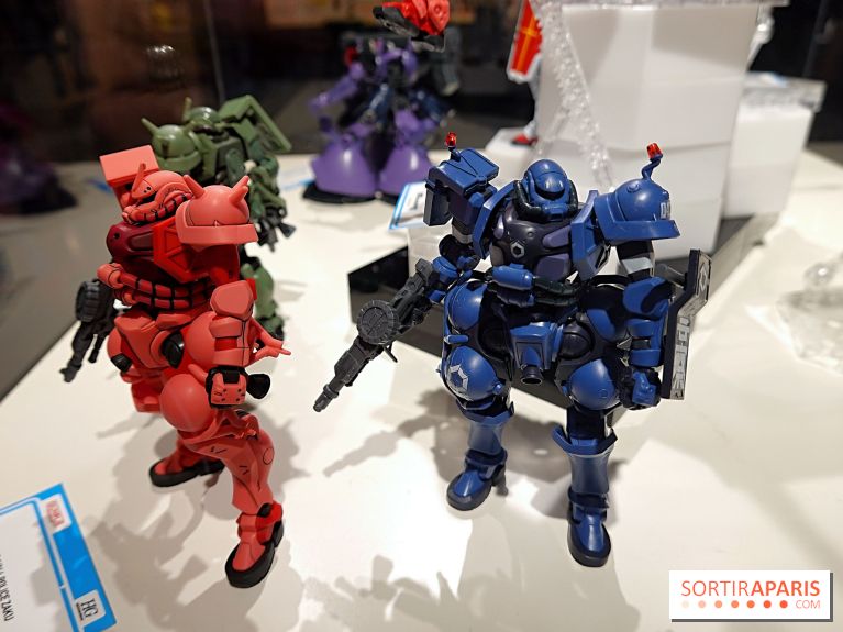 Exposition sur les Gunpla à Paris - nos photos 
