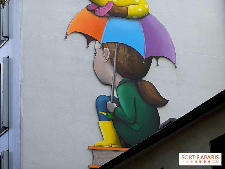 Seth, les photos de son œuvre murale à Belleville