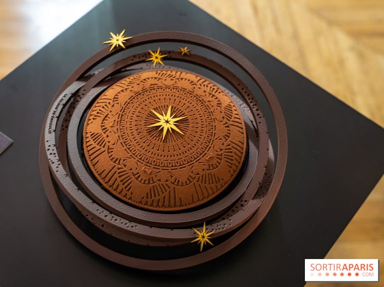 Bûche de Noël Opéra Garnier de la Maison du Chocolat 2025 - photos