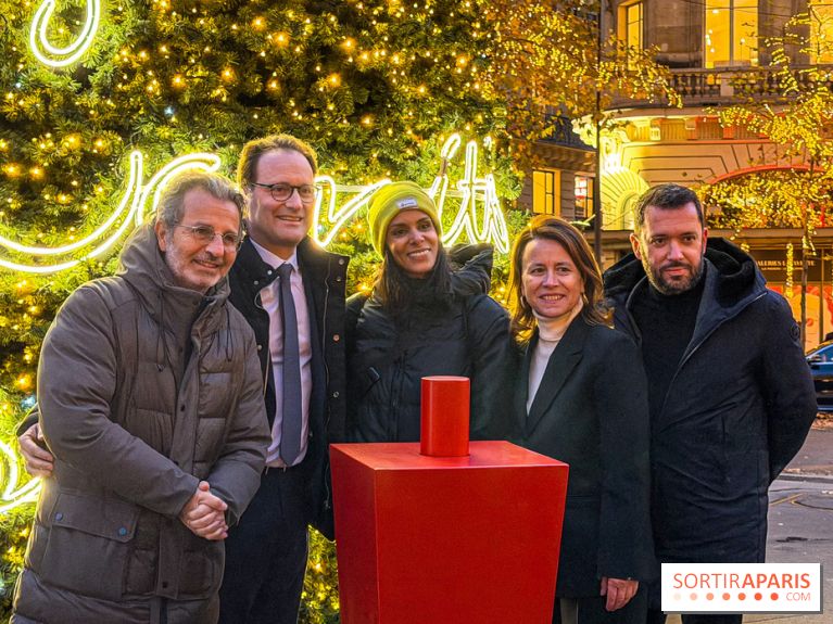 Les illuminations de Noël 2025 du Boulevard Haussmann - IMG 2302