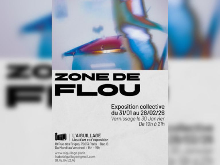 Un marché artistique à l'Aiguillage - flyers zdf