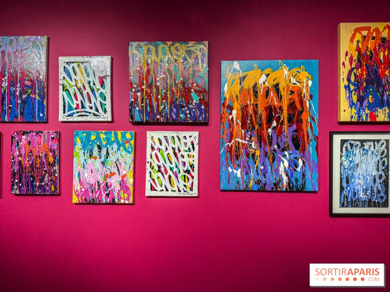 Mini Me : l'exposition de JonOne 100% groovy baby à la galerie Goldshteyn-Saatort - IMG 2321