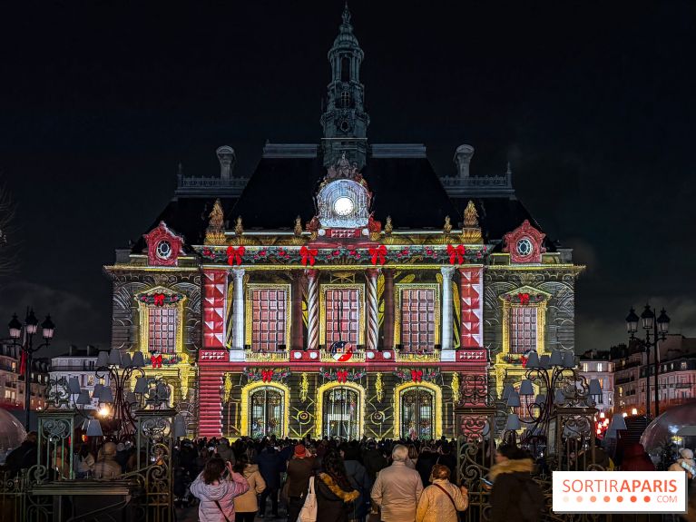 Noël 2025 à Levallois-Perret (92) : spectacle son & lumière gratuit sur l'Hôtel de Ville