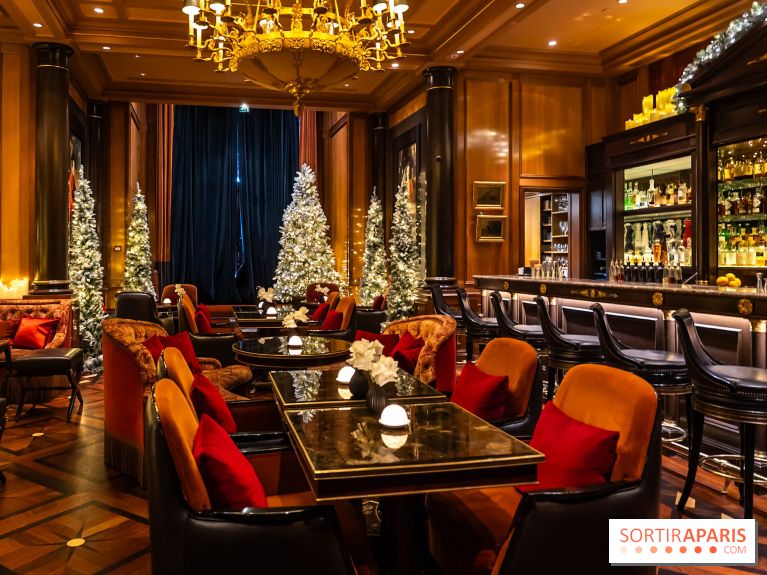 Le bar et salon de thé de Noël du George V 2025 - les photos