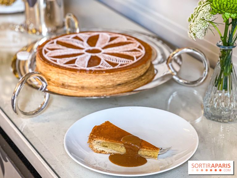 La Galette des Rois 2026 de Matthieu Carlin pour l'Hôtel de Crillon