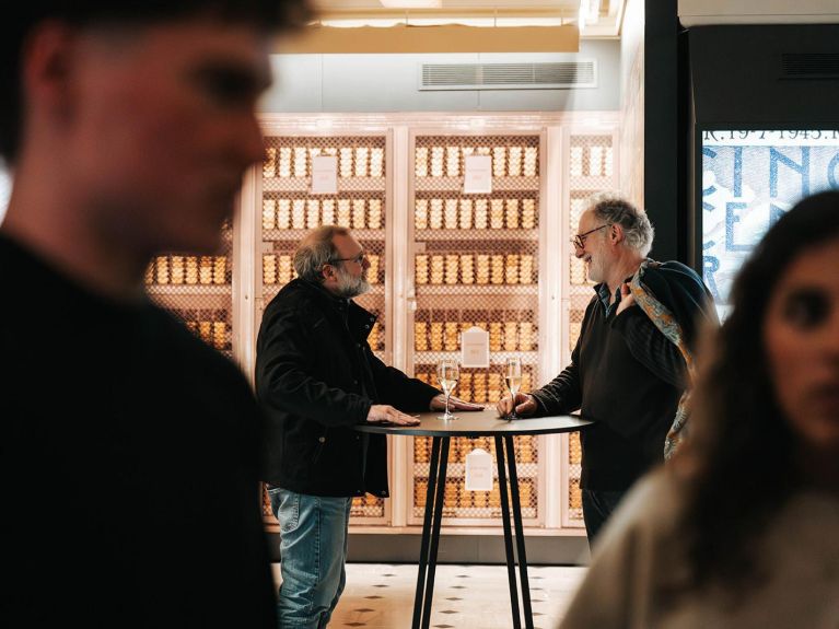 Saint-Valentin à la Cité de l’Économie : amour, argent et apéro - crédits Leslie Rosenzweig