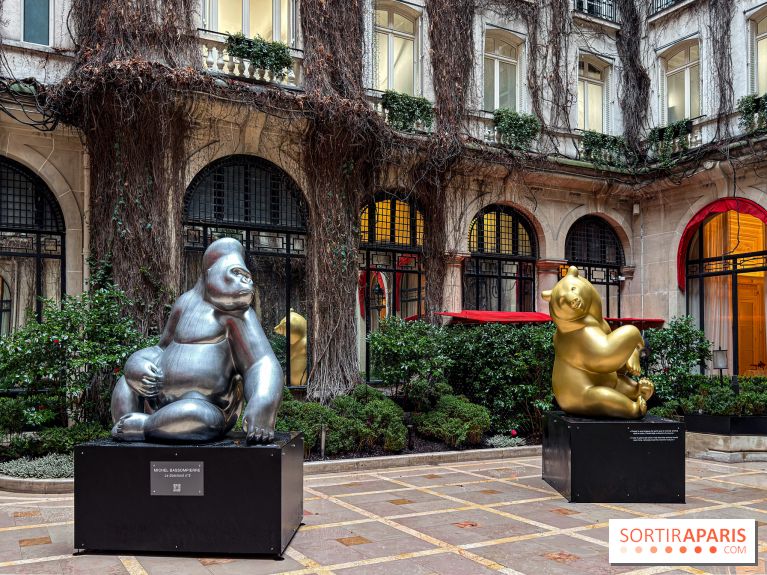 Exposition gratuite au Plaza Athénée : le bestiaire de Michel Bassompierre s'invite au palace - IMG 3910