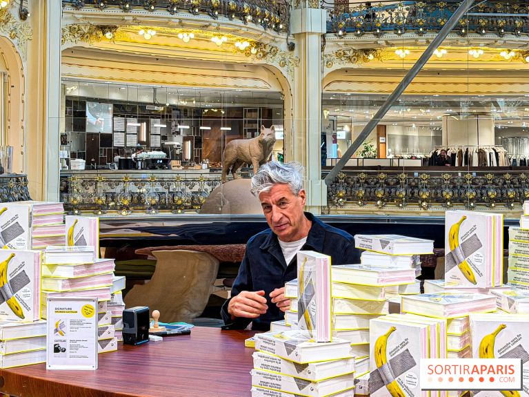 Pour Toujours, exposition de Maurizio Catelan aux Galeries Lafayette - IMG 5639