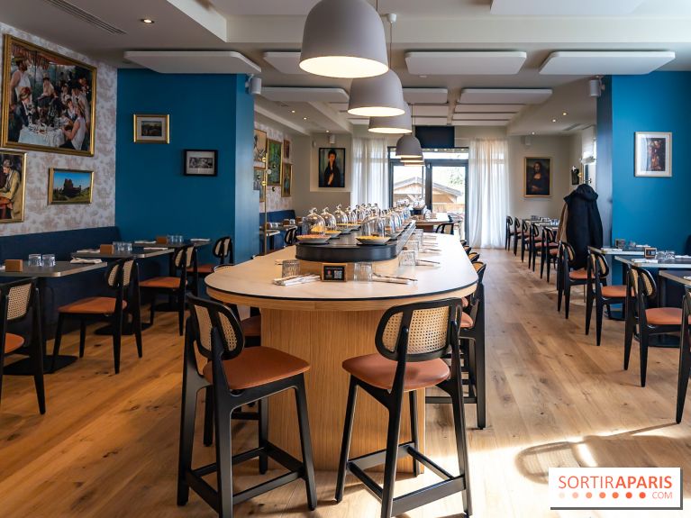 L'Auberge Nouvelle restaurant à Tremblay-sur-Mauldre dans les Yvelines - photos - salle