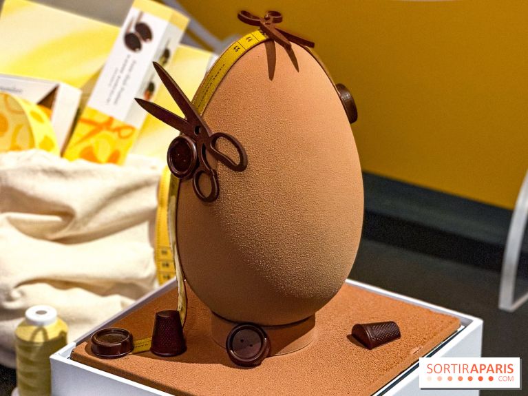 Chocolats de Pâques 2026 ultra-mode par Pierre Marcolini : Oeufs Couture et petites merceries à croquer