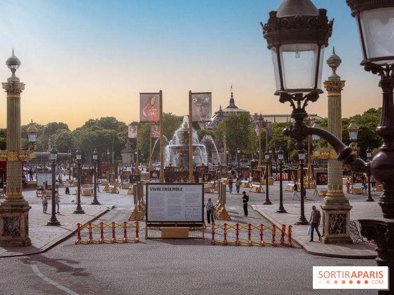 Exposition 'Vivre Ensemble' de Yann Arthus-Bertrand place de la Concorde - les photos
