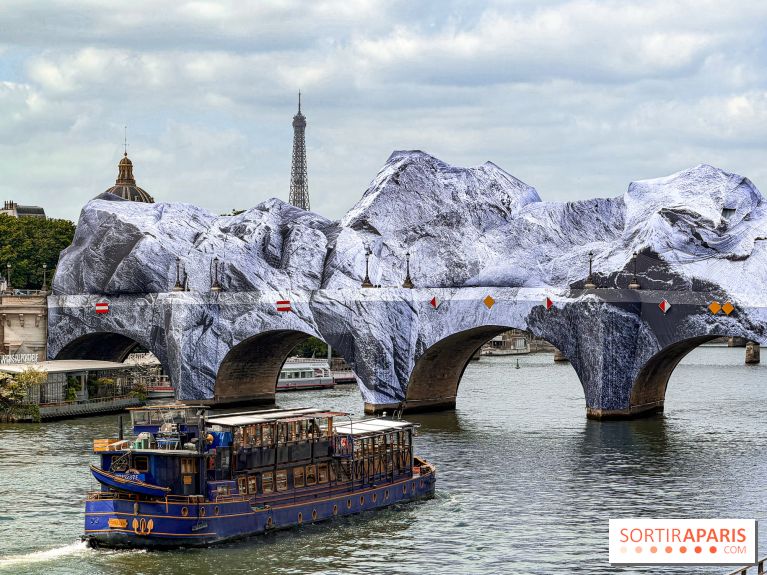 La Caverne du Pont Neuf : le montage de l’installation géante de JR démarre à Paris