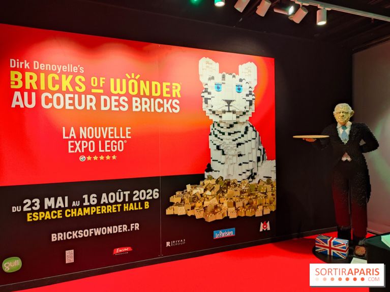 Bricks of Wonder, l'exposition à l'espace Champerret
