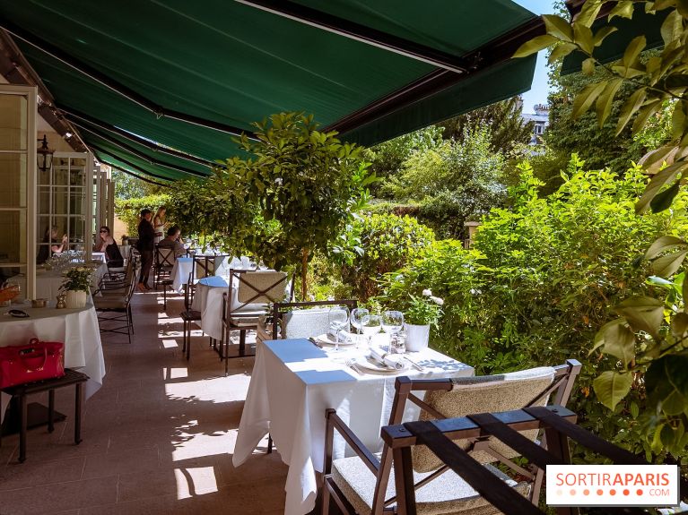 La terrasse-jardin de Maison Roland au Shangri-La Paris - les photos