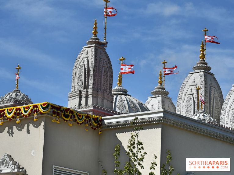 EN IMAGES : le premier mandir hindou traditionnel d'Île-de-France
