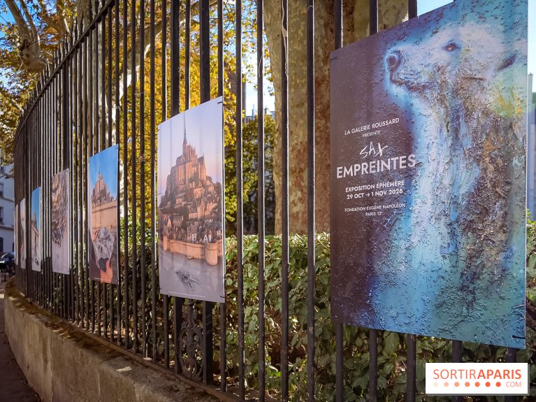 Empreintes, l'exposition Street-art gratuite de Sax à la Fondation Eugène Napoléon