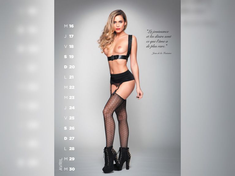 Calendrier Clara Morgane 2014
